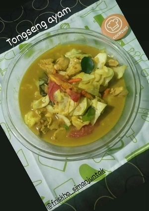 Foto resep Tongseng ayam simple