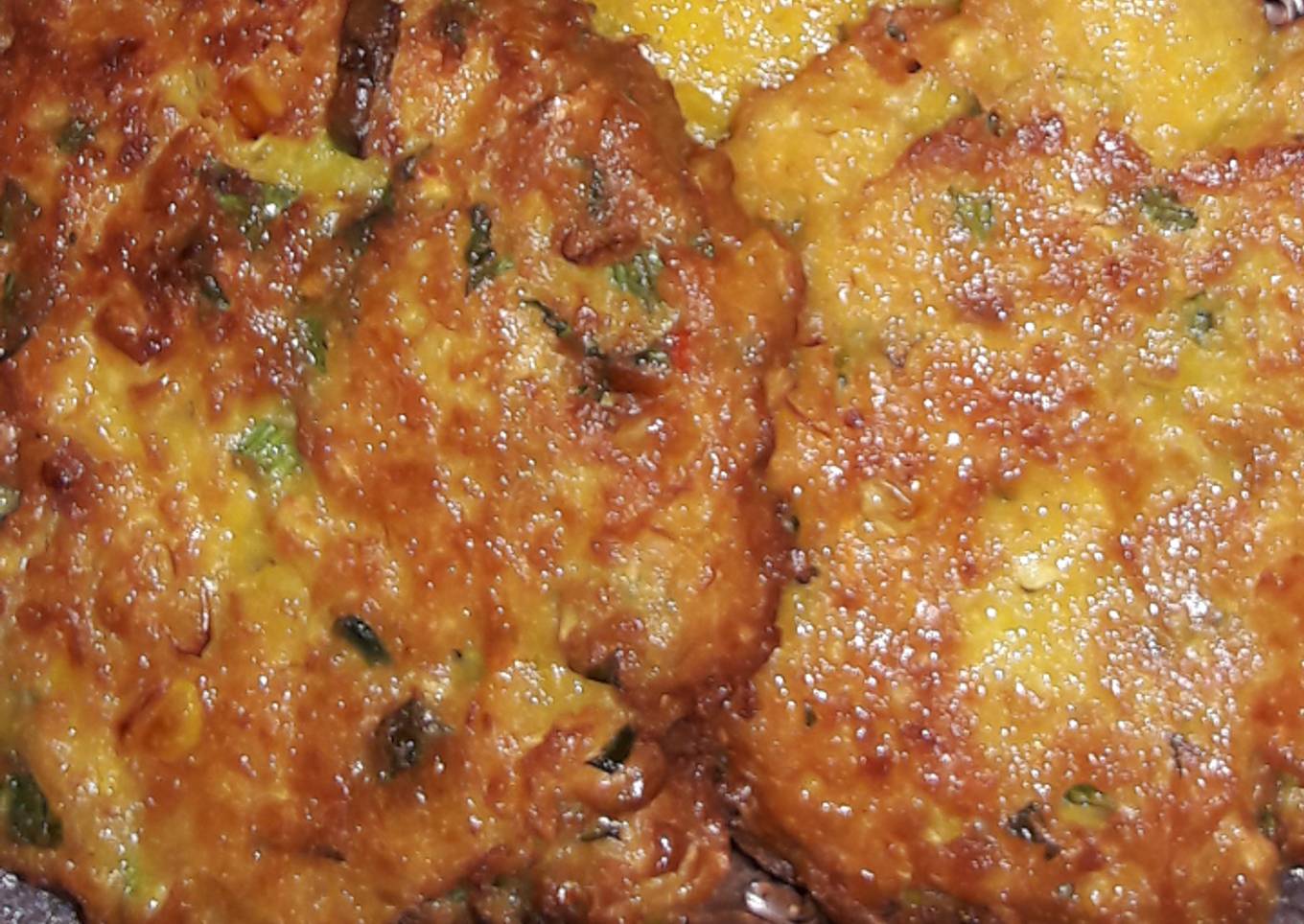 Dadar jagung spesial Bu asih