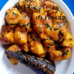 A picture of Yam Porridge.