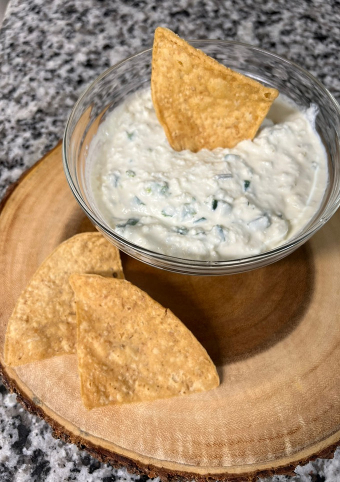 Una foto de Dip de requesón 🤩