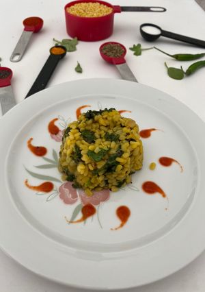 A picture of Methi Mung Daal.