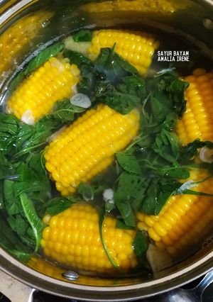 Foto resep Sayur bayam