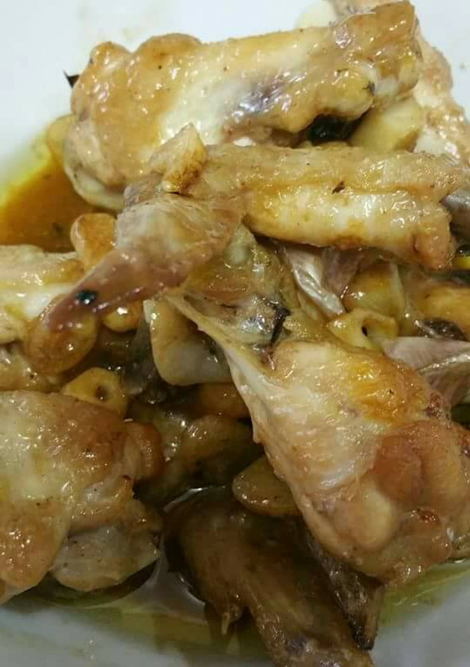 Una foto de Alitas al aroma de limón