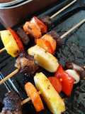 Pinchos con lo que hay en la heladera