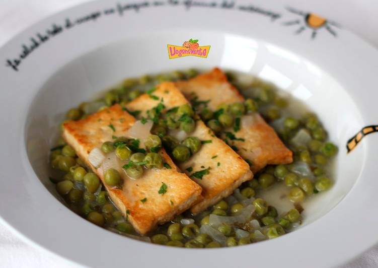 Tofu en Salsa Verde o a la Marinera