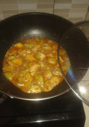 Foto resep Terong pedas ebi