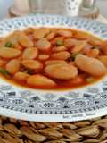Judiones con verduras