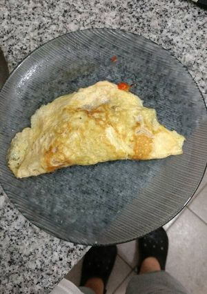 Una foto de Omelette