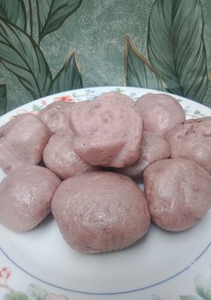 Foto resep Pao Ubi Ungu isi cokelat