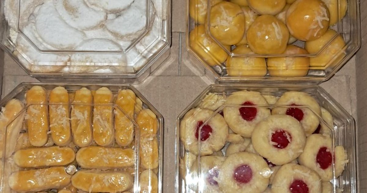 1 bahan 4 macam kue kering