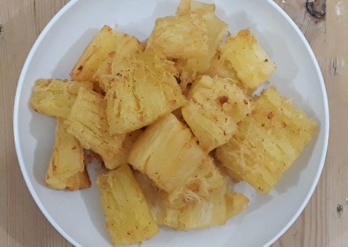 Resep Singkong Goreng Merekah Resep Singkong Goreng Merekah
