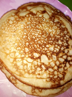 A picture of Semovita sinasir (pancake).