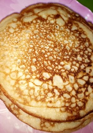 A picture of Semovita sinasir (pancake).