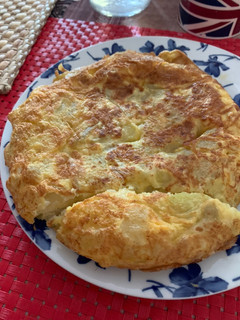 Una foto de Tortilla en microondas