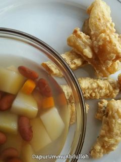 Foto resep MPASI: Gurame Goreng Tepung & Sup Kentang Kacang Merah Wortel