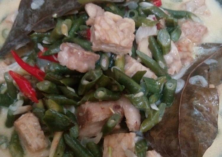 Cara mengolah Sayur santan kacang panjang, Sempurna