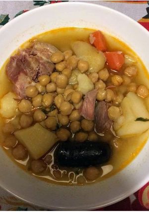 Una foto de Cocido de garbanzos be pro chef