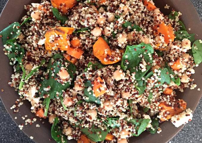 Recipe of Quick Quinoa and Sweet Potato Salad