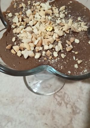 صورة لوصفة تحلية 🍧 بالشوكولاته 🍫 باردة وبنينة 😍🤩😋🤤👍