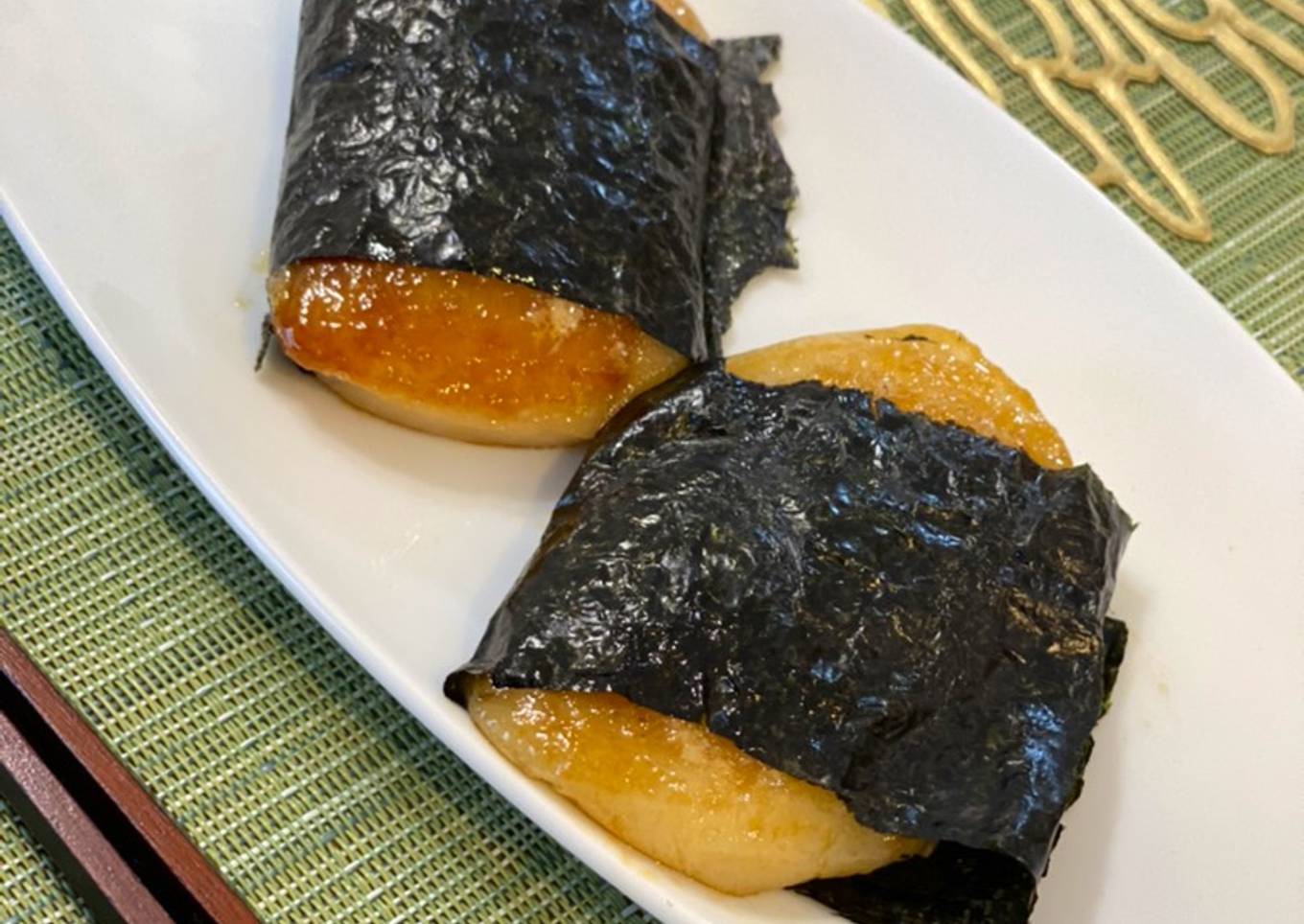 Isobeyaki - Japanese rice cake