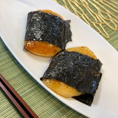 Isobeyaki - Japanese rice cake A picture of Isobeyaki - Japanese rice cake.