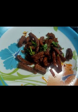 A picture of Bombil fry.