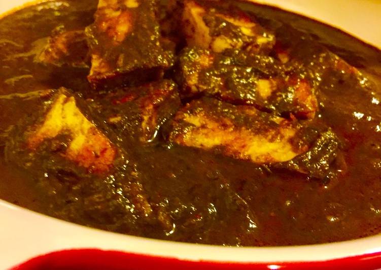 Palak Paneer Indian Cottage Cheese In Spinach Sauce Recipe By