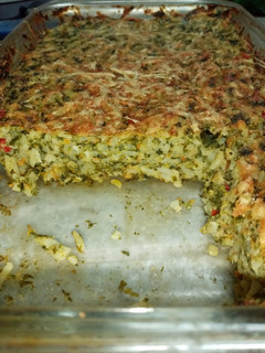 Una foto de * Pastel de Arroz y Espinaca *