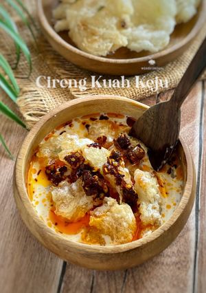 Foto resep Cireng Kuah Keju dengan Chili Oil