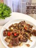 Oseng Beef Slice