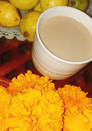 Una foto de Atole de Guayaba