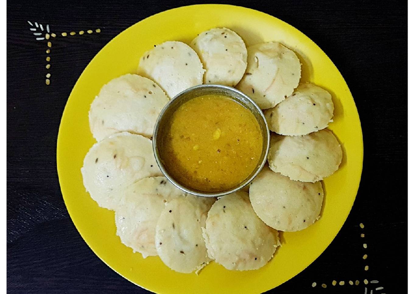 Moong dal idli