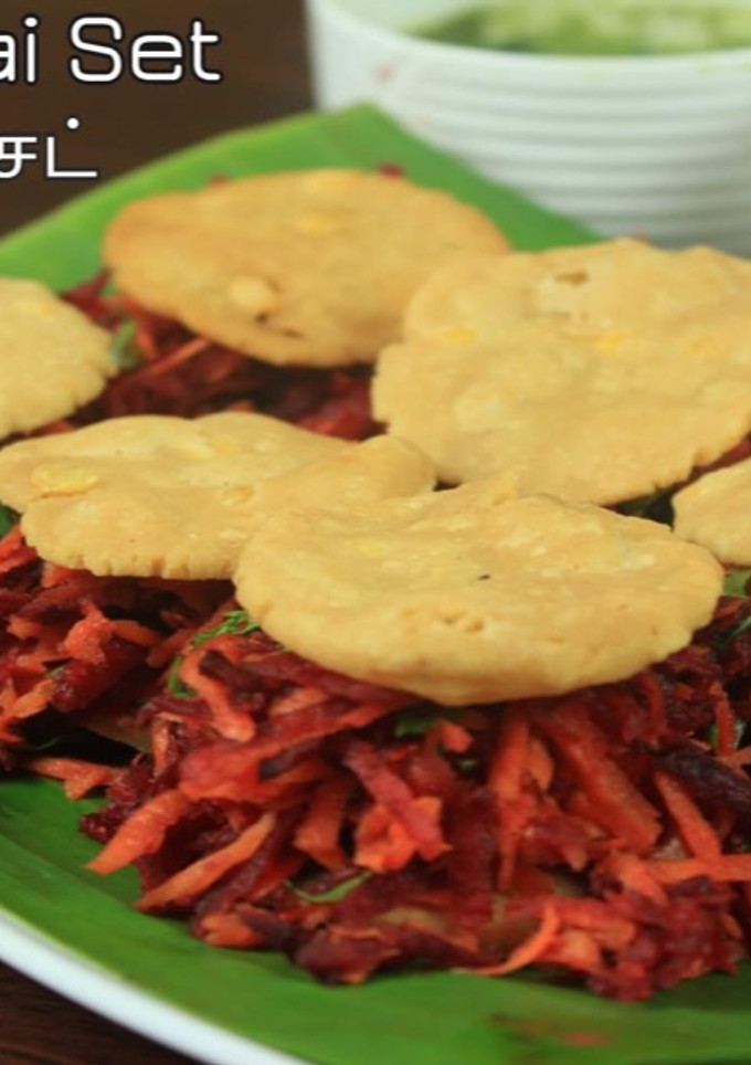 தட்டு வடை செட் (Thattu vadai set recipe in tamil) செய்முறை முக்கிய புகைப்படம்
