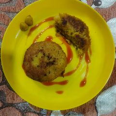 Chole tikki A picture of Chole tikki.