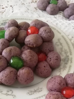 Foto di Biscotti con frolla di frutti di bosco