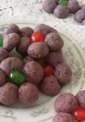 Foto di Biscotti con frolla di frutti di bosco