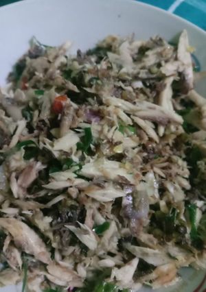 Foto resep Pindang tongkol suwir pedas