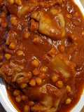 Pig's Feet with Chickpeas in Pressure Cooker