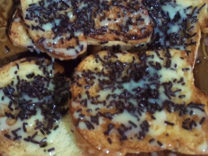 Langkah Mudah untuk Menyiapkan Resep Roti panggang teflon messes yang Lezat Sekali Anti Ribet, Lezat Sekali