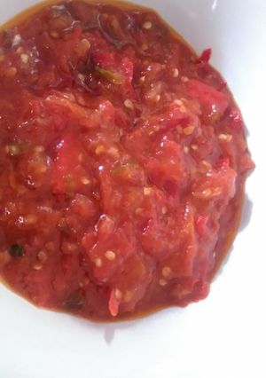 Foto resep Sambel goreng tomàt pedas sedang
