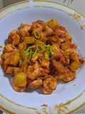 Udang Kentang Balado Ebi