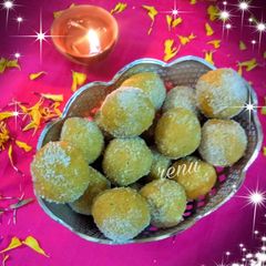A picture of Khushbudar Besan Ke Laddu.