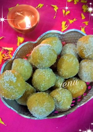 A picture of Khushbudar Besan Ke Laddu.