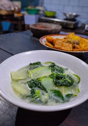 Foto resep Bobor Bayam Labu Siam Segar Gurih