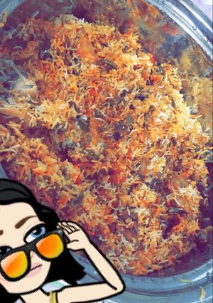 صورة لوصفة مدفون أو مدفن دجاج 😍