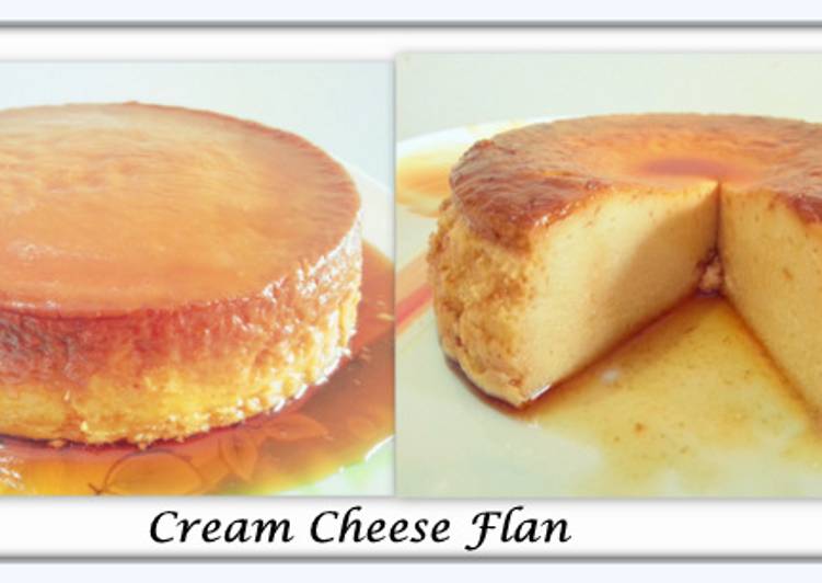 Cream Cheese Flan