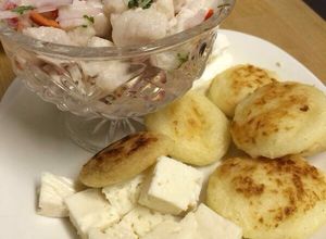 Una foto de Ceviche de Dorado