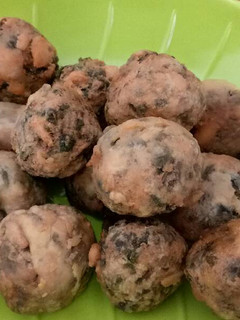Foto resep Bakso Daun Singkong