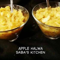 A picture of Apple Halwa.