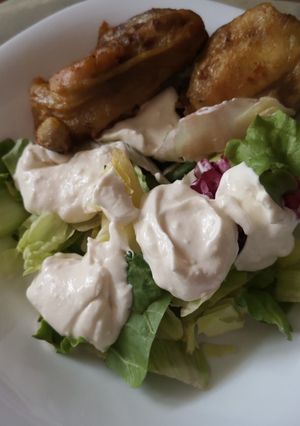 Sült csirkecomb recept fotója